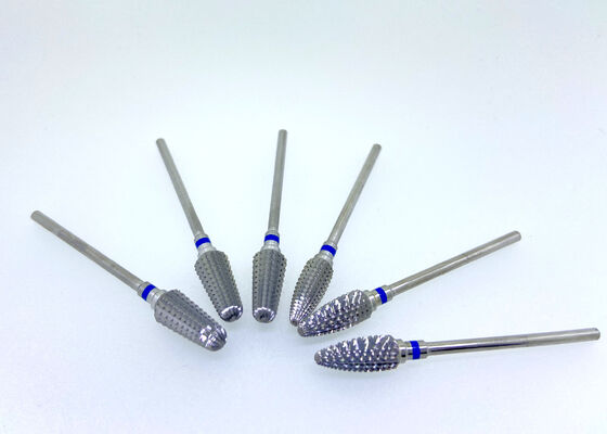 品質  Straight Edge Dental Diamond Burs Sharp Tungsten Carbide Grinder For Crown 工場
